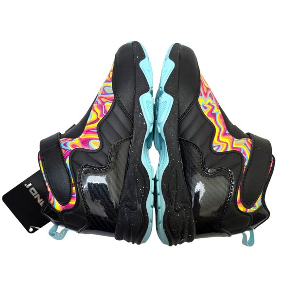 AND1 Athletic Sneakers Hi-Top Zip Little & Big Boy Size 3 & 4 Odor-Reducing Tech - Picture 7 of 9